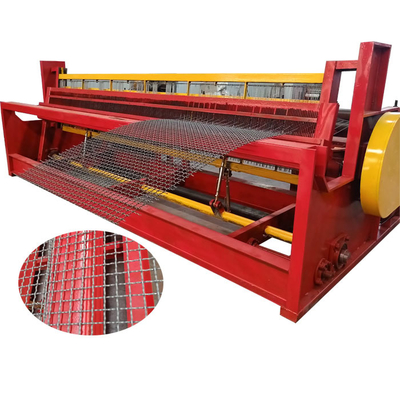 Building Material Shops Cheap Factory Price Crimped Wire Mesh Weaving Machine / Safety Fence Hydraulic Machine
